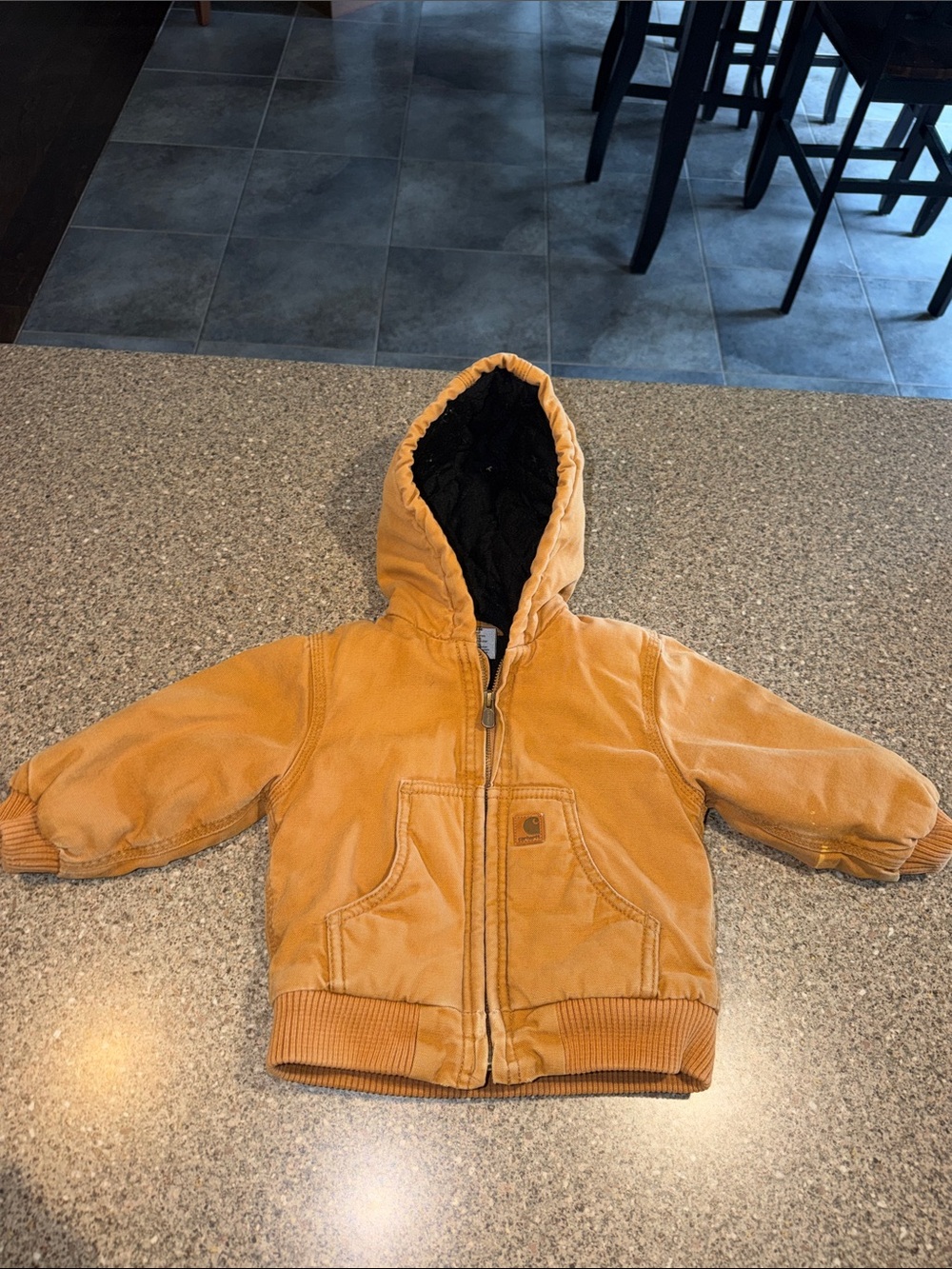 Carhartt thick lined toddler jacket